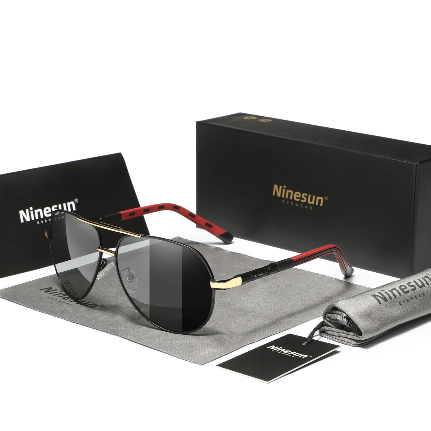 Vintage Aviator Sonnenbrille (Ninesun Edition)
