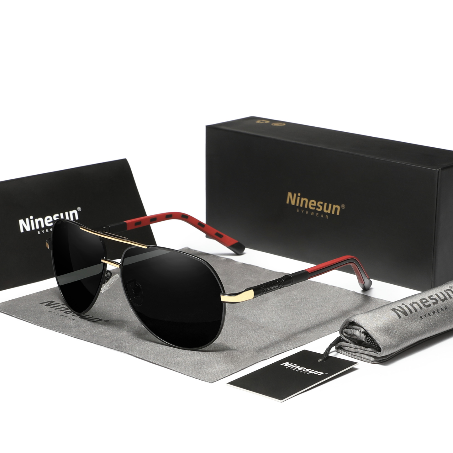 Vintage Aviator Sonnenbrille (Ninesun Edition)