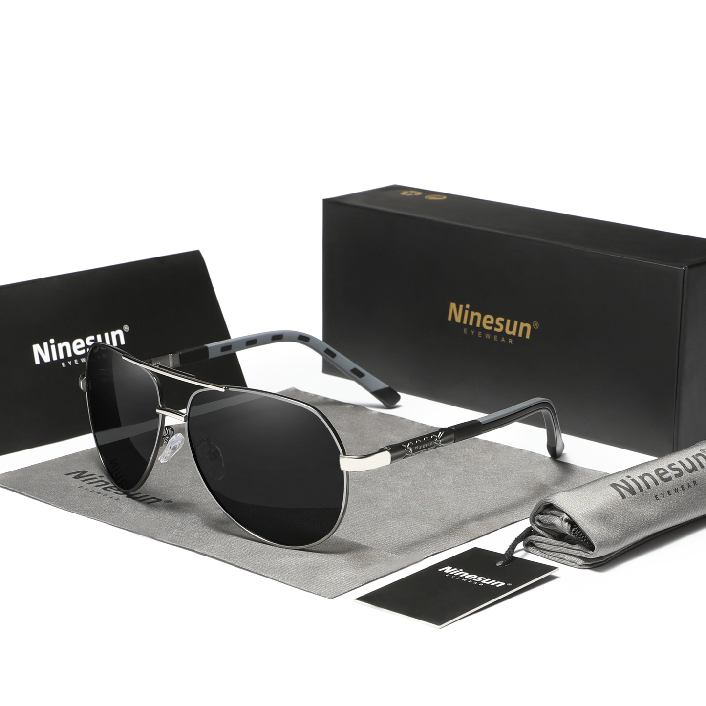 Vintage Aviator Sonnenbrille (Ninesun Edition)