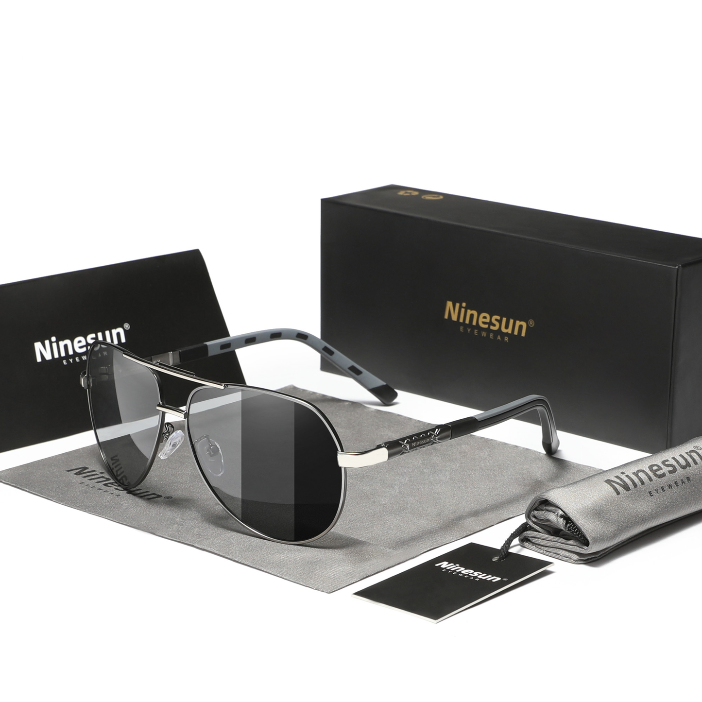 Vintage Aviator Sonnenbrille (Ninesun Edition)