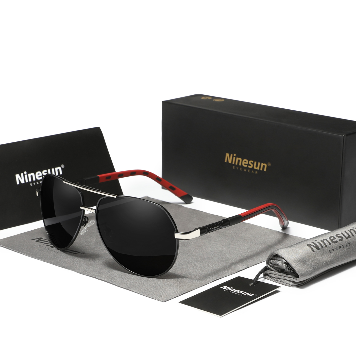 Vintage Aviator Sonnenbrille (Ninesun Edition)