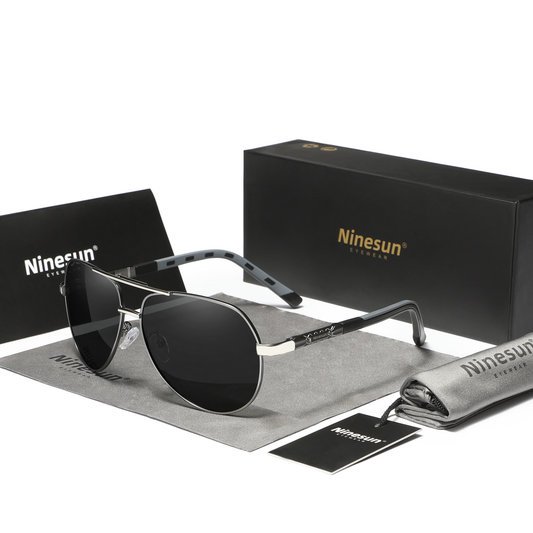 Vintage Aviator Sonnenbrille (Ninesun Edition)