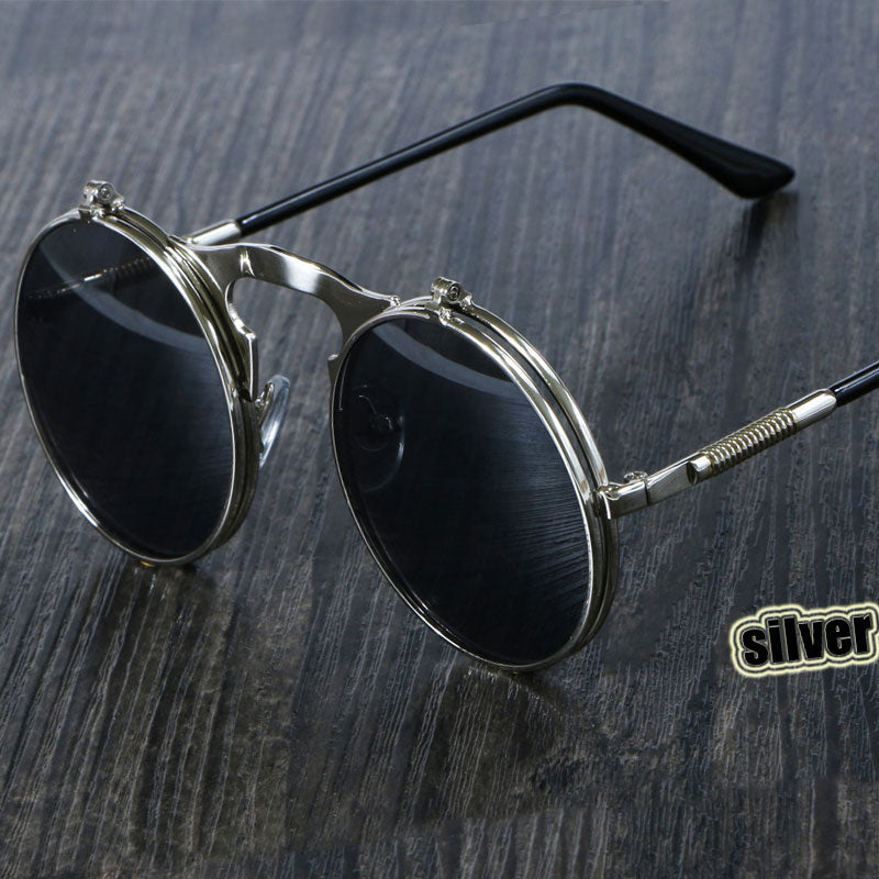 Steampunk Flip Sonnenbrille