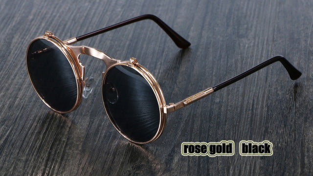 Steampunk Flip Sonnenbrille