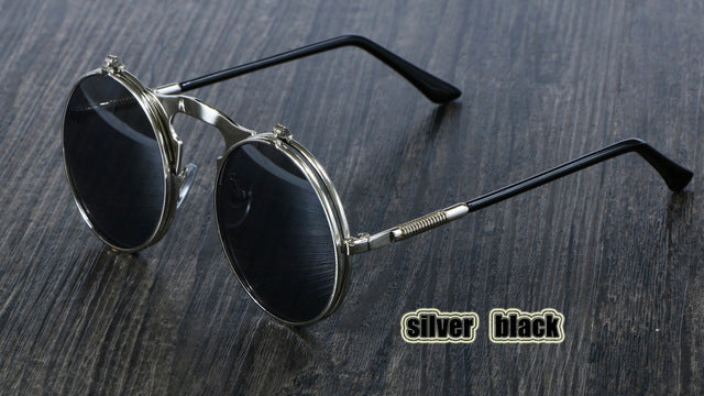 Steampunk Flip Sonnenbrille