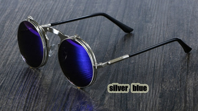 Steampunk Flip Sonnenbrille