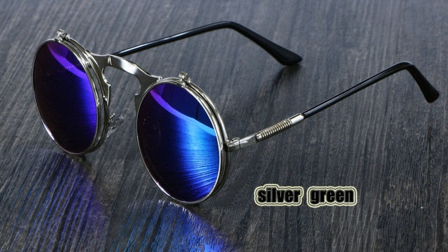 Steampunk Flip Sonnenbrille