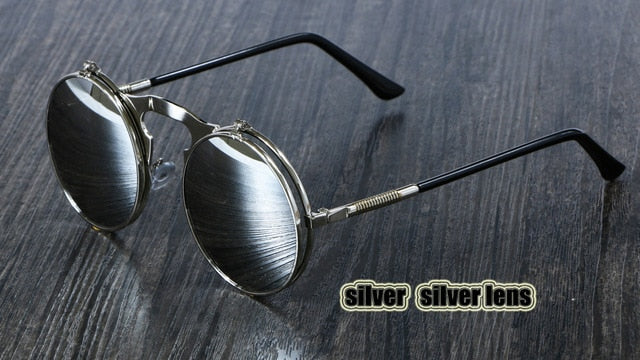 Steampunk Flip Sonnenbrille